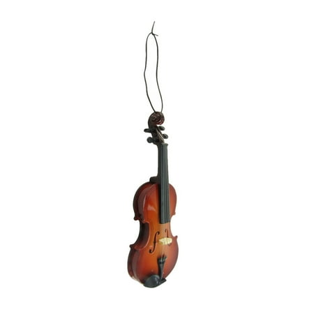 - Miniature Violin Musical Instrument Band/Music Instructor Gift Topper Ornament