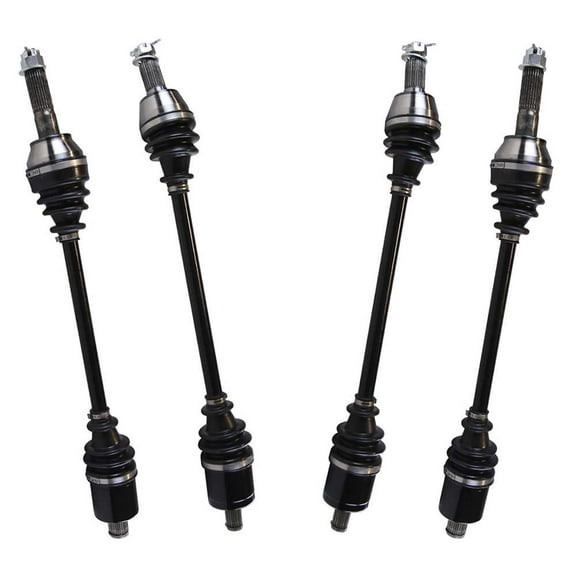 AutoShack Front & Rear ATV Axle Shaft Assembly Replacement for 2013-2017 Polaris Ranger 900 XP 2014-2015 Polaris Ranger 900 Crew 4-PC Set