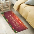 thumbnail image 5 of GZHJMY Merry Christmas Bathroom Rug Mat,Soft and Absorbent Bath Mats Non-Slip Carpet Machine Washable Kitchen Mat for Bathroom, Tub and Shower 39x20in Carpet Runner, 5 of 7