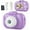 Grape Purple, variant on Wrongduck Kids Camera for Girls and Boys Ages 3–9, 48MP Dual Lens 1080P HD Video Digital Camera with 32GB SD Card, 16X Zoom, Music Player, Games, and Silicone Protective Case