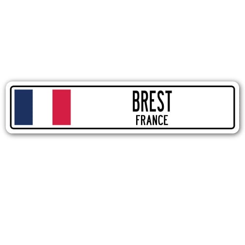 SignMission SSC-Brest Fr Street Sign - Brest, France