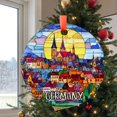 thumbnail image 2 of Custom Germany Ornament |Faux |Unique Europe Souvenir |Vacation Travel Gift | Holiday |Christmas Decor, Holiday Keepsake, Xmas Tree Hanging Decoration, Seasonal Gift Idea, Collecti, 2 of 5
