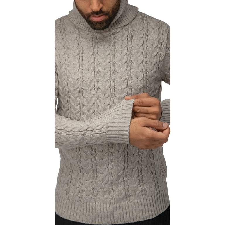 Big chunky top turtleneck sweater