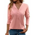 thumbnail image 1 of Chemise pour Femme Chemise à Manches Longues Chemise pour Femmes Chemise Mode Femmes Ensemble Chemise Femmes T-Shirt à Manches Longues T-Shirt Rayé pour Femmes T-Shirts à Manches Courtes pour Femmes Chemises d'Été pour Femmes Coupe Ample T de Compression pour Femmes, 1 of 4