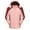 Pink, variant on jsaierl Winter Jackets Women Plus Size Outdoor Work Windbreaker Fall Zip Up Thermal Jacket With Hood Fleece Ski Coats Winter Snow Outerwear