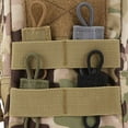 thumbnail image 1 of Ribbon Buckle Hunting Binding Retainer Outdoor Bag Molle Hunting Fixing Accessory Replacement for Molle, Gray, 1 of 9