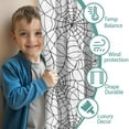 thumbnail image 3 of Blackout Kids Curtains,Halloween Spider Web Pattern Childrens Insulated Curtains Set Of 2,Bedroom Essentials,Toddler Room Decor 52x63in(132x160cm), 3 of 5
