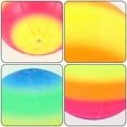 thumbnail image 2 of 4 Pcs Rainbow Pat Ball Beach Ball Playground Balls for Kids Ages 8-12 Kick Balls for Kids Balls for Playground Campus, 2 of 6