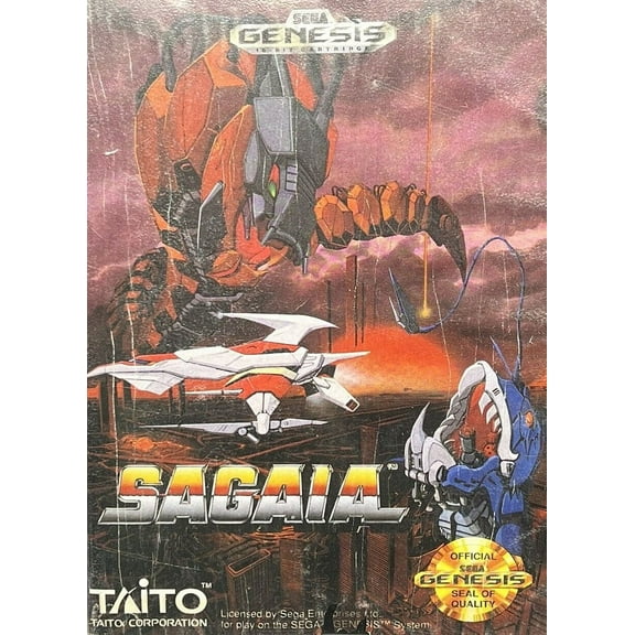 Sagaia (Sega Genesis, 1991) Video Game