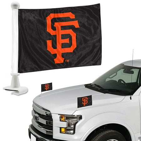 - San Francisco Giants Auto Ambassador Flag Set - No Size