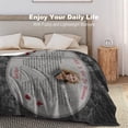 thumbnail image 4 of Custom Memorial Blanket for Loss of Loved One - A Letter from Heanven Sympathy Blanket Loss of Dad Mom Husband Wife Friend in Loving Memory Blanket Personalized Blankets, 4 of 5