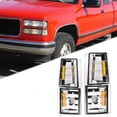 thumbnail image 2 of CROSSDESIGN Signal Side Marker Lamps Corner Light Fit for 1994-2000 Chevrolet C/K 1500 2500 3500/1995-1999 Chevy Tahoe, 2 of 9