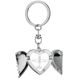 thumbnail image 1 of Llavero de alas de ángel en forma de corazón, 1 of 3