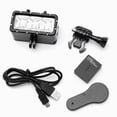thumbnail image 1 of Luces de buceo, luces subacuáticas, LED impermeables, luces de video, sumergibles hasta 45 metros (147 pies), compatibles con otras cámaras de acción de GoPro Hero 8., 1 of 5