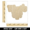 thumbnail image 2 of What's Up Fun Text Wood Shape Unfinished Piece Cutout Craft DIY Projects - 4.70 Inch Size - 1/4 Inch Thick, 2 of 7