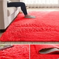 thumbnail image 2 of S-morebuy 5.3 x 7.5 Area Rug, Large Soft Faux Silky Smooth Sheepskin Carpet Fluffy Area Rug for Home Kids Bedroom Dormitory Decor Chair Cover Seat Pad Sofa Bedside Anti-Slip Shaggy Throw Rug, 2 of 7