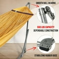 thumbnail image 4 of Tranquillo Hamac Double Universel de 106 Pouces avec Support et Sac Ajustables, Jaune, 4 of 12