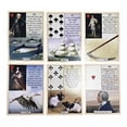 thumbnail image 2 of Cartas de oráculo de Tarot, juego de mesa de cómics de adivinación misteriosa, Tarot de cartas de pájaro azul, juego de oráculo de Lenormand, juego de cartas en inglés Fivean unisex, 2 of 2