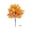 Yellow, variant on Artificial Maple Leaves Branch, Faux Plant for Home, Kitchen, Thanksgiving Table Centerpiece, Halloween Decor Yellow