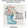 thumbnail image 4 of Growment 18" x 18" Spring Floral Decorative Pillow Covers (4 Count), 4 of 7