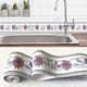 thumbnail image 2 of Self-Adhesive, 3D Flowers/geometric Design-PVC Waterproof, Borderline Wallpaper WB08 11 WB08 11, 2 of 5