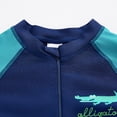 thumbnail image 5 of Gelikeya Boys UPF 50+ Long Sleeve One-Piece Swimsuit for Kids Water Sports Surfing Swimming Rash Guards Z01 Mint Green, 12-13 Years, 5 of 6