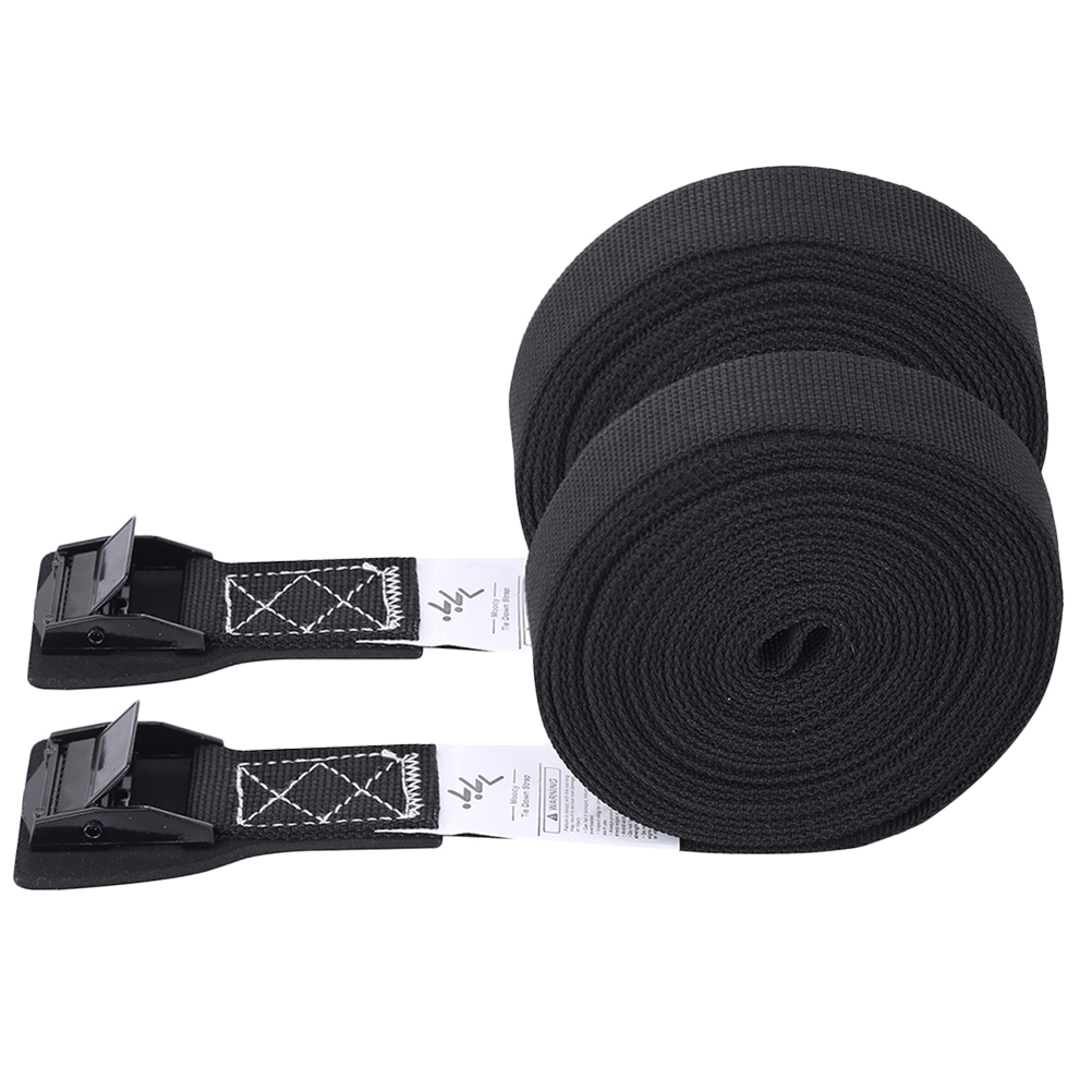 HOMEMAXS 1 Pair of 12Ft Binding Strap Car Roof Rack Tie Down Straps Car