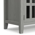 thumbnail image 3 of Simpli Home Simpli Home Artisan 72 inch TV Media Stand in Fog Gray, 3 of 13