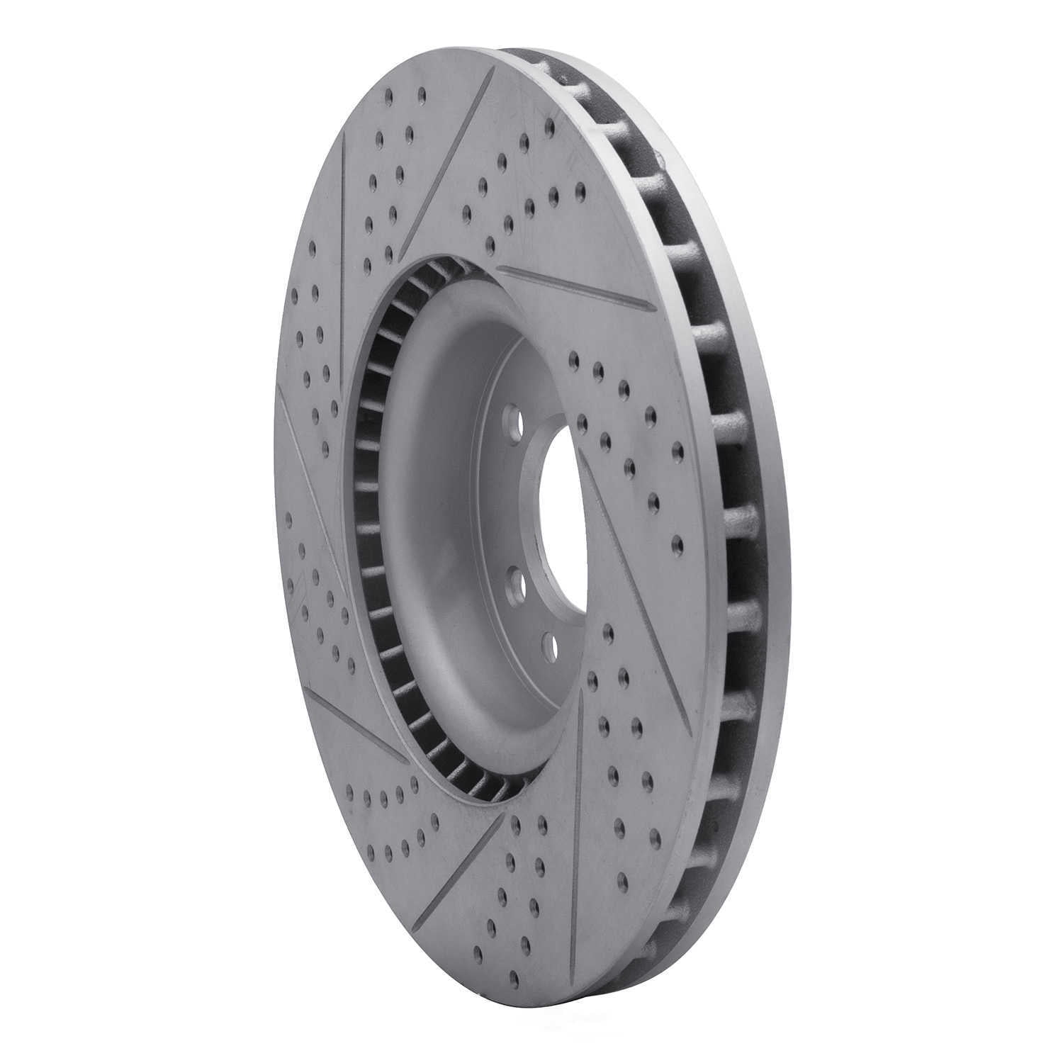 Dynamic Friction Company 830-11021R DFC Geoperformance Rotor - Drilled and Slotted