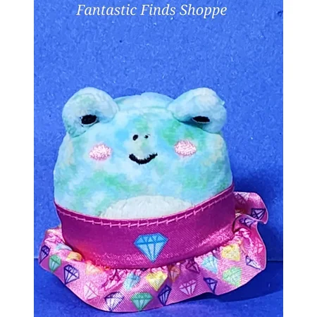 Squishmallows Squishville Blind Capsule Series 11 Ferdie the Frog 2"+ Accessory