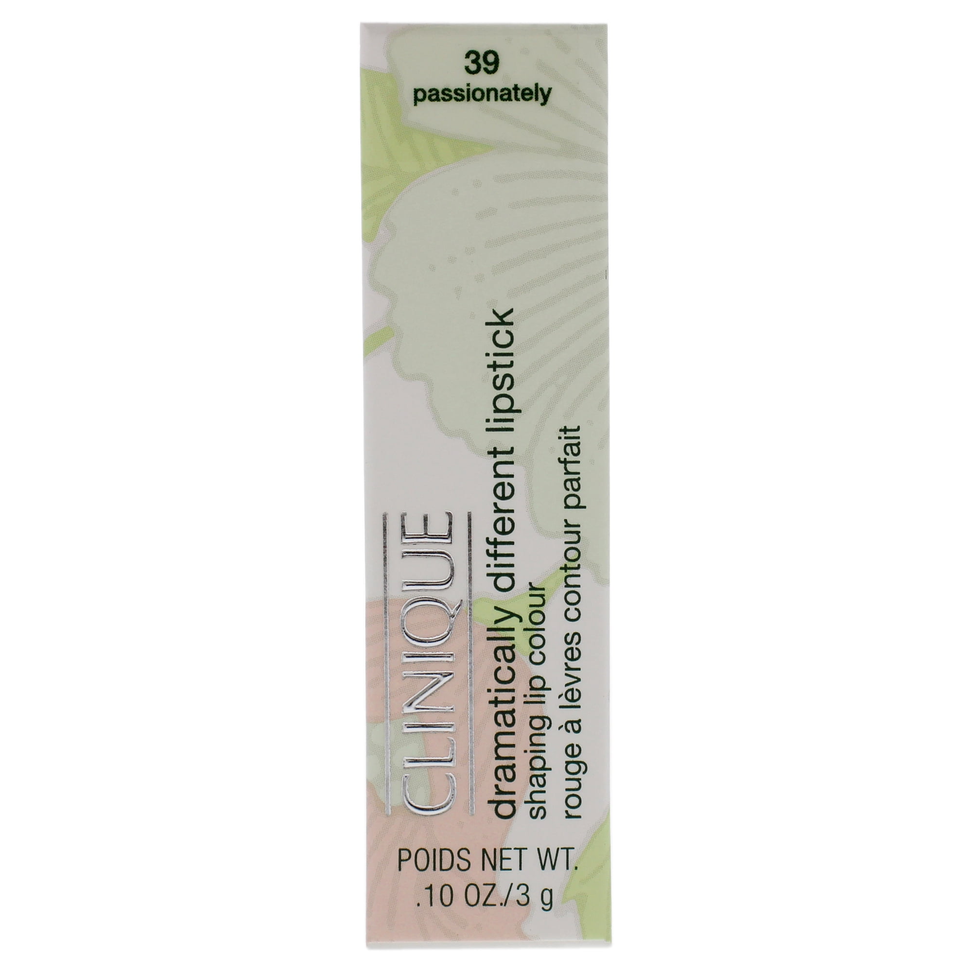 Clinique Dramatically Different Shaping Lip Colour - 39 Passionately, 0.10 oz Lipstick