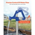 thumbnail image 4 of VEVOR Frost Free Outdoor Faucet, Freeze Proof Yard Hydrant Complete Head Assembly, with 1" NPT Galvanized Pipe Thread & 3/4" Hose Connection for Yard, Garden, Pasture Irrigation (Pipe Not Included), 4 of 9