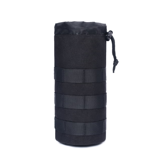 Bolsa para hervidor de agua para deportes al aire libre, juego de taza de agua, accesorios multifuncionales de camuflaje para montañismo y ciclismo, riñonera, bolsa colgante