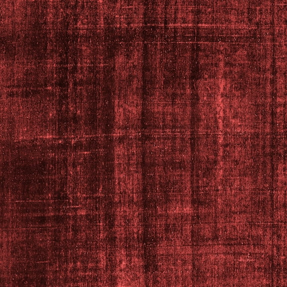 Ahgly Company Indoor Square Persian Red Bohemian Area Rugs, 6' Square