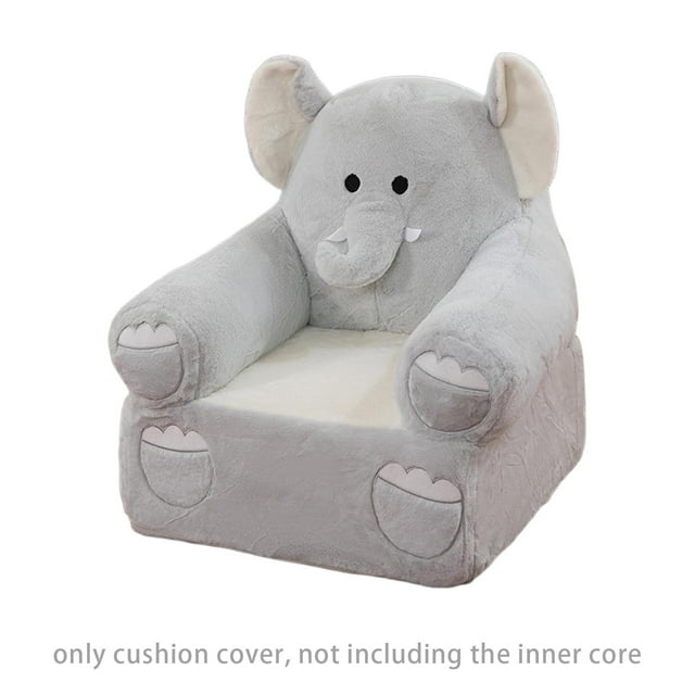 Folding Children Sofa Backrest Armchair 2 In 1 Folding Children Sofa Cute Cartoon Lazy Sofa Baby Chairs Comfy Foldable Couch & Reading Chair Without Padding Or Padding Core
