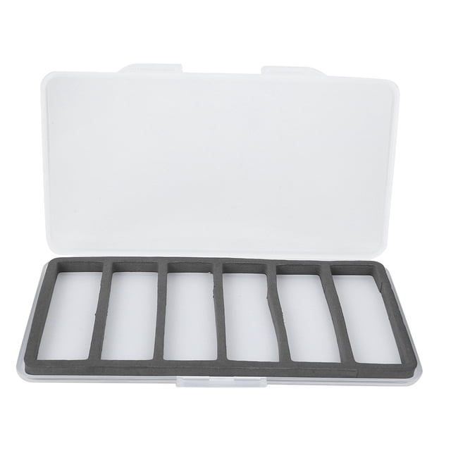 ABS Fishing Portable Fly Storage Box, Bait Case, For Fishing With Foam Accessory For Lure Storage Fishing Supply