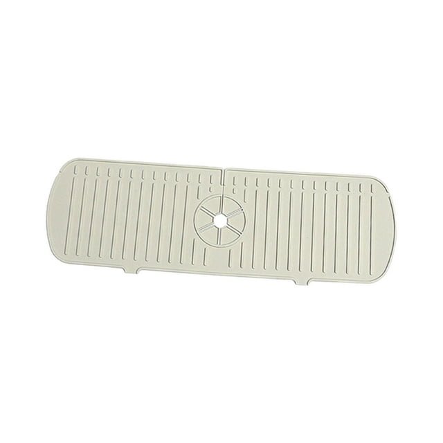 Abbracc Kitchen Sink Guard Water Catcher Pad Protection Mat Drying Mat Beige 45cm