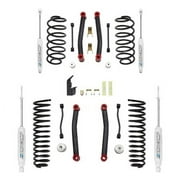 Pro Comp Suspension 4 Inch Short Arm Lift Kit with ES3000 Shocks K3076B Fits select: 2003-2006 JEEP WRANGLER / TJ