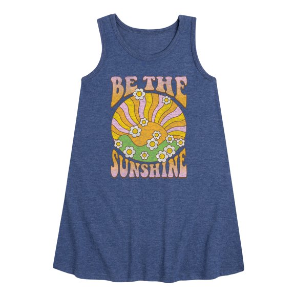 Instant Message - Be The Sunshine   - Toddler & Youth Girls A-line Dress