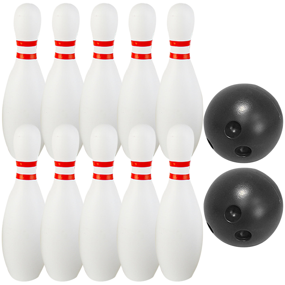 1 Set of Children Bowling Kit Parentchild Sports Toy Bowling Game Toy Supple Bowling Kit