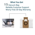 thumbnail image 3 of 15 Packdust Bag Compatible For Ecovacs X1omni X1turbo Robot, 3 of 4