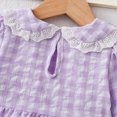 thumbnail image 7 of TOWED22 Baby Girl Clothes Toddler Outfits Ruffle Long Sleeve Top Pants 2 Piece Girls' Fall Winter Clothing Set,Purple,2-3 Y, 7 of 7