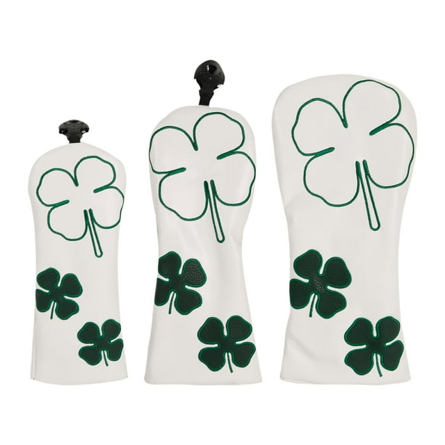3 fundas para cabezas de palos de golf Strade Fareast Limited Cuero PU