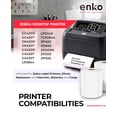thumbnail image 3 of Label eNko 4 x 2 para impresoras de sobremesa Zebra, 36 000 etiquetas, 3 of 6