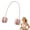Pink, variant on Personal Cooling Fan Wearable, Rechargeable Hands Wearable Personal Fan, Flexible Portable Neck Cooling Device for Travel Work Makeup Outdoor Use