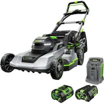 EGO Power  21 Inch Self-Propelled Mower Touch Drive With Charger, 4.0Ah And 6.0Ah Batteries