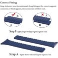 thumbnail image 7 of LEIXIUER Leather Link Magnetic Loop Compatible with Apple Watch Bands 44mm 40mm 45mm 41mm 38mm 42mm 49mm Replacement Accessories bracelet Compatible with iWatch Series 3 4 5 se 6 7 8 Ultra Women Men, 7 of 7