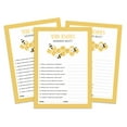 thumbnail image 1 of Inkdotpot Who Knows Mommy Best Baby Shower Game - Fun Baby Shower Party Games, Activities, Decorations, Honey Bee Theme Party Collection - Pack Of 50, 1 of 5