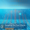 thumbnail image 2 of WYDK 12Mil Solar Pool Cover 12FT Round Solar Blanket for Inground Pool and Above-Ground Swimming Pool, Blue (12'), 2 of 7