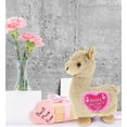 thumbnail image 6 of DolliBu Happy Mother's Day Super Soft Plush Beige Llama Figure - Cute Stuffed Animal with Pink Heart Message for Best Mommy, Grandma, Wife, Daughter - Cute Wild Life Animal Plush Toy Gift - 11" Inches, 6 of 7